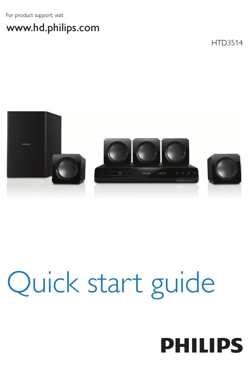 Philips HTD3514/F7 User manual