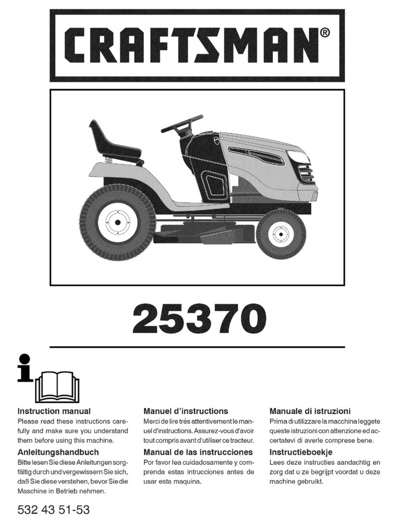 Craftsman 25370 instruction manual