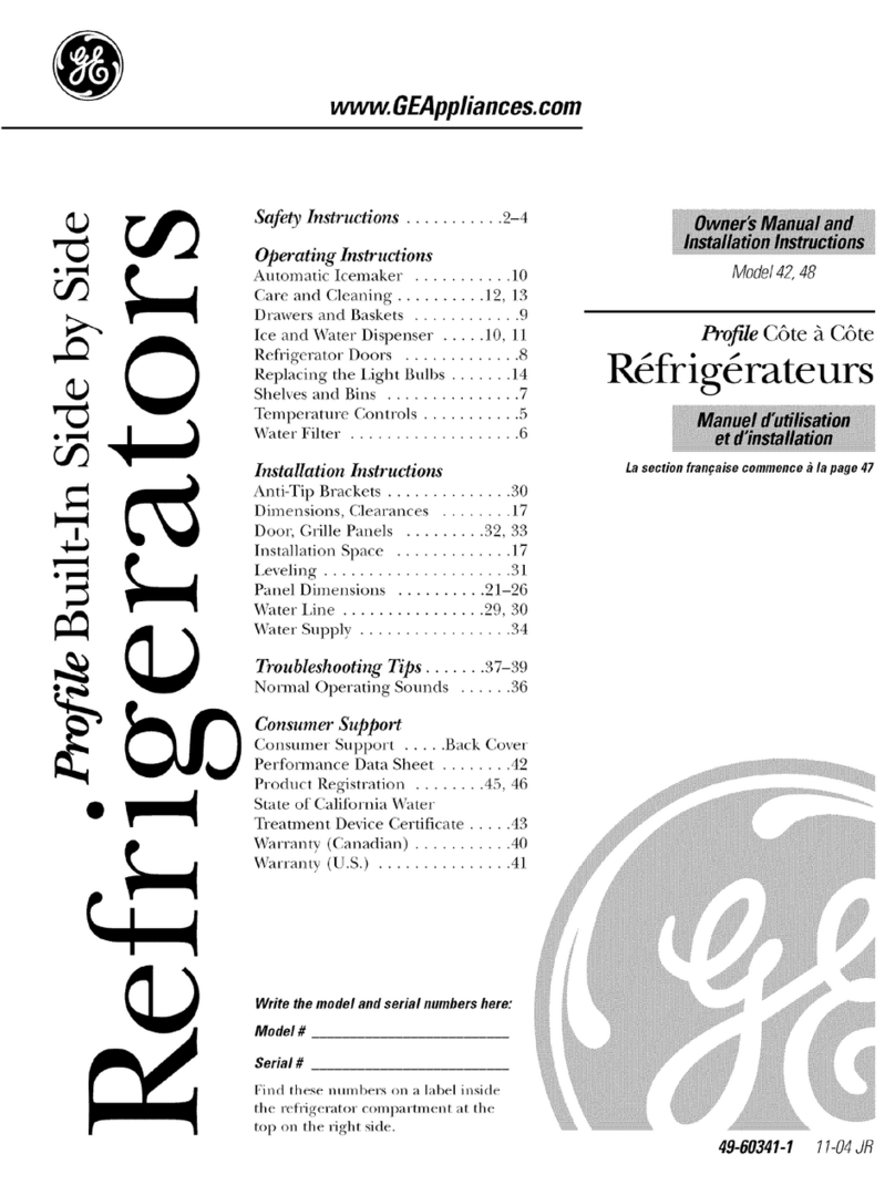 GE Model 42 Operating instructions