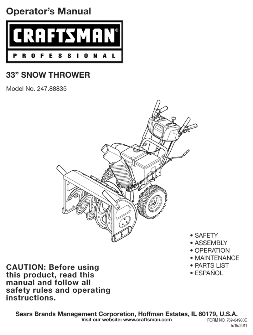 Craftsman 247.88835 Operator's manual