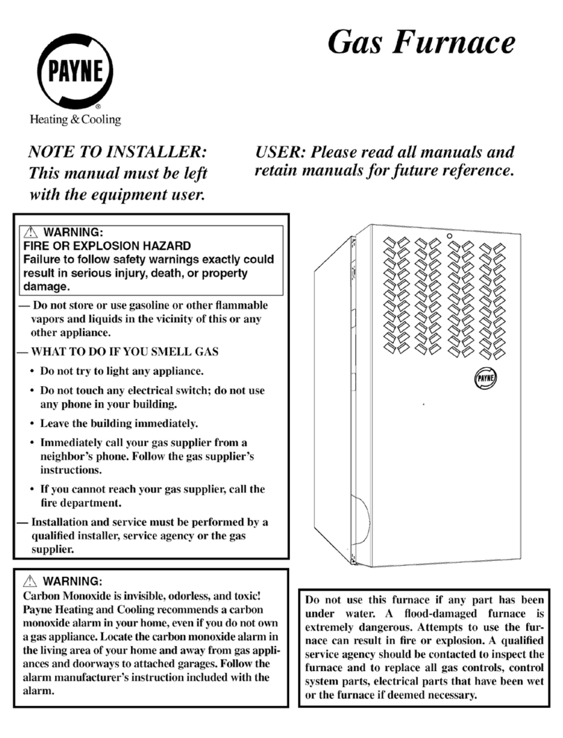 Payne Gas Furnace Installation