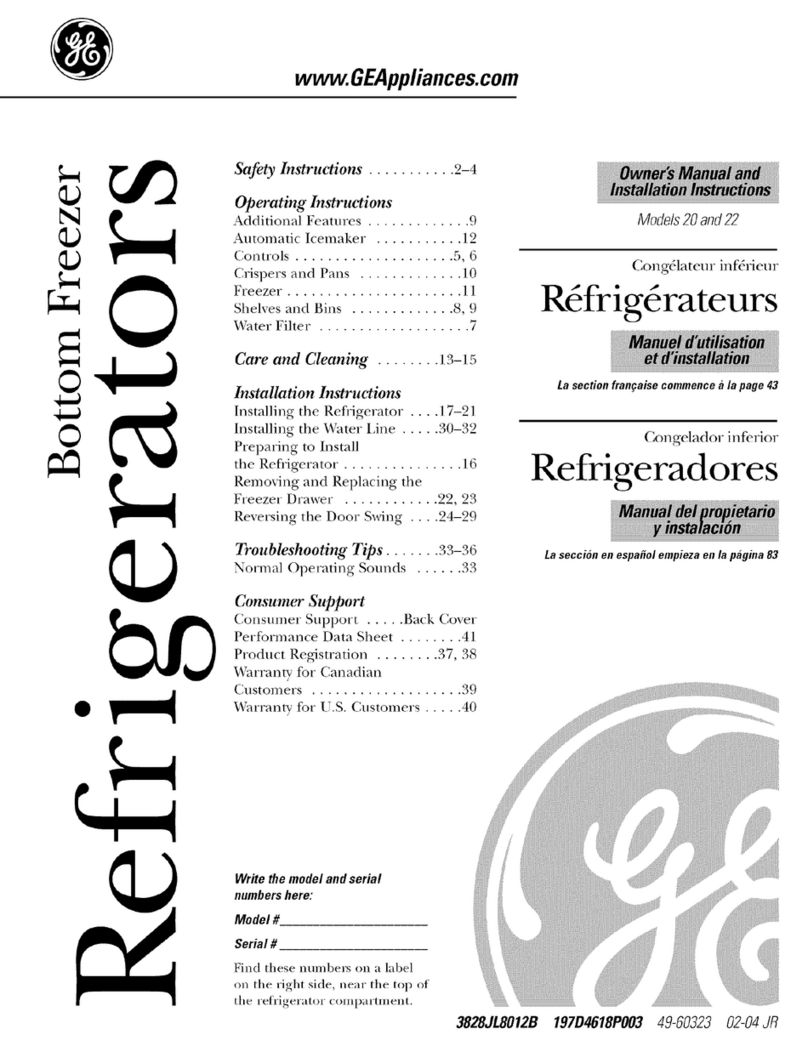 GE Model 20 Operating instructions