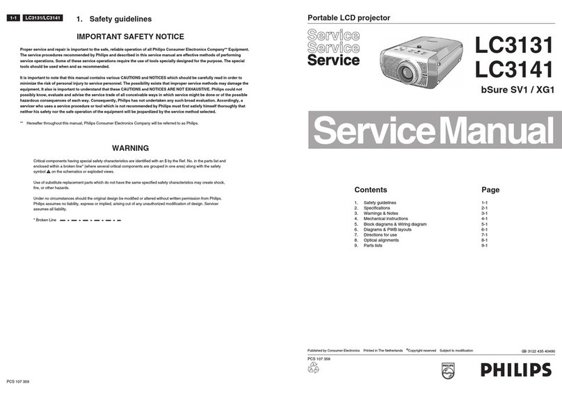 Philips LC3141 User manual Philips LC3141 User manual