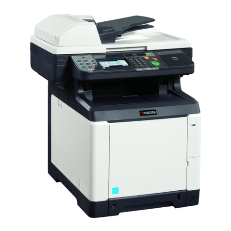 Kyocera ECOSYS FS-C2526MFP User manual