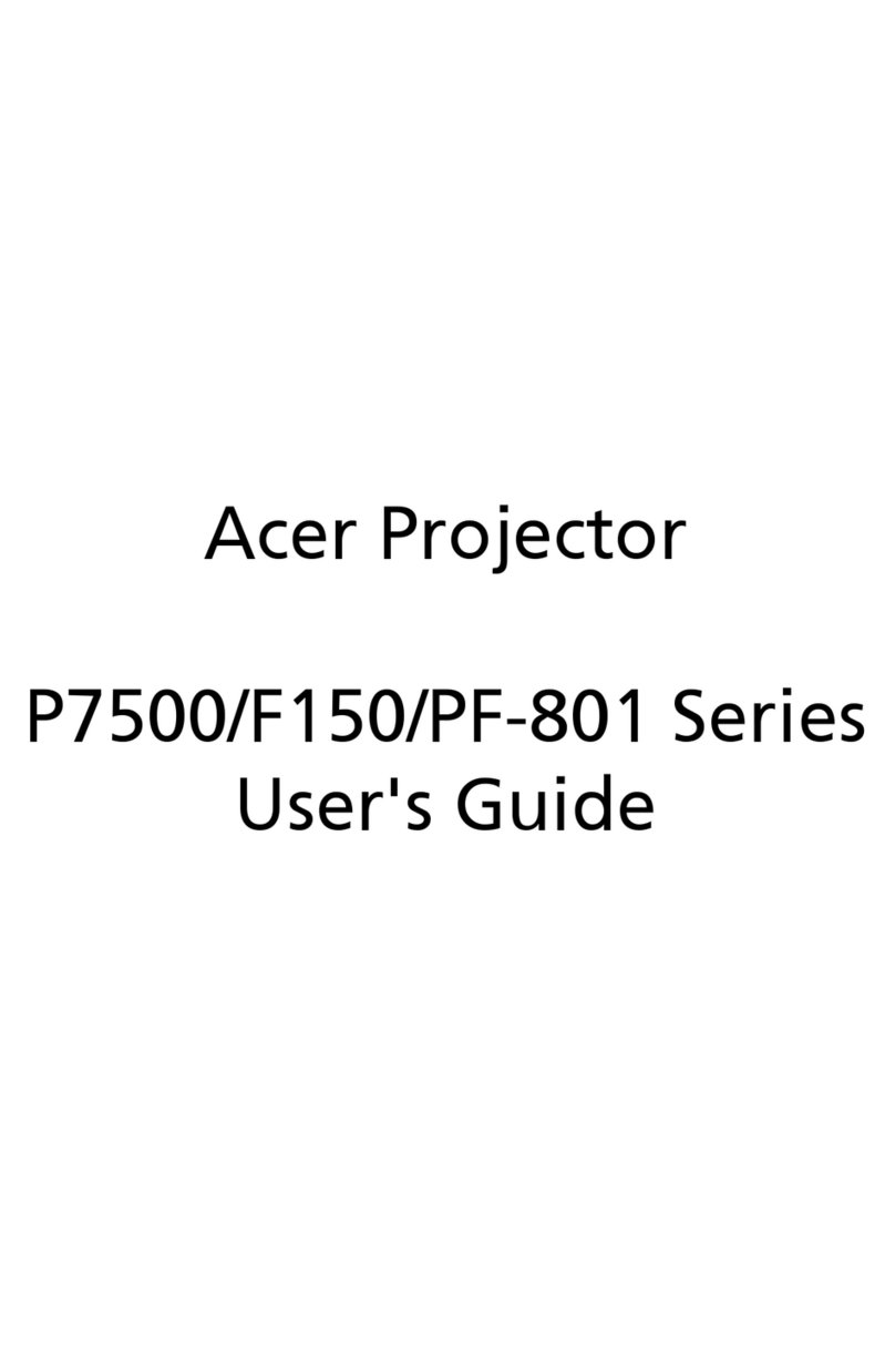 Acer PF-801 Series User manual