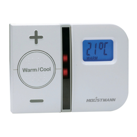 Horstmann Thermostat User manual