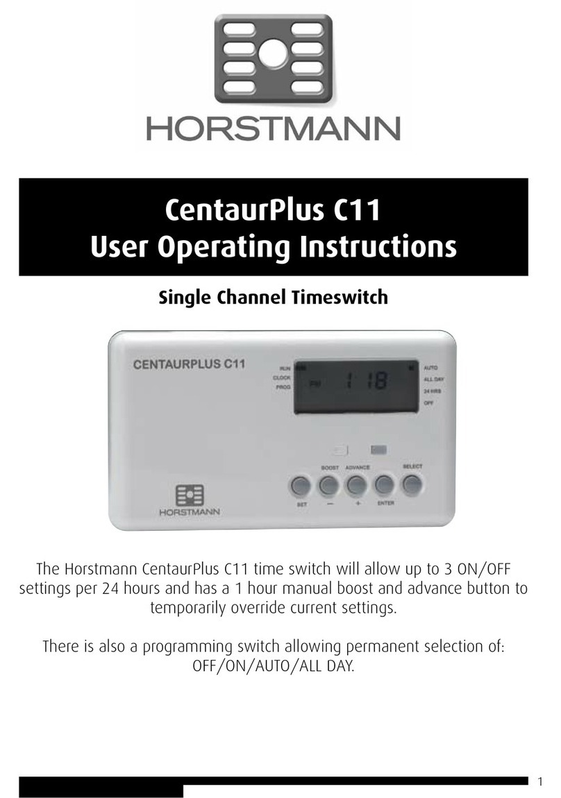 Horstmann CentaurPlus C11 User operating instructions