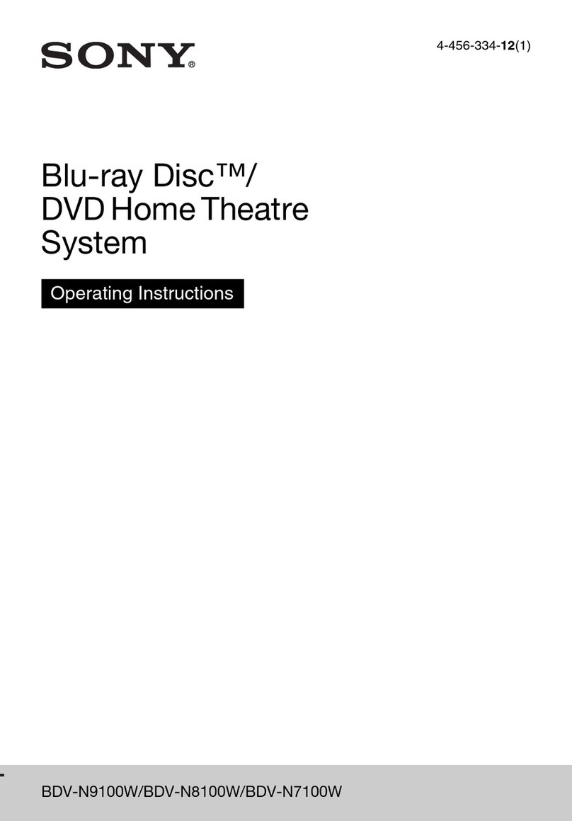 Sony BDV-N8100W  Guide operating instructions