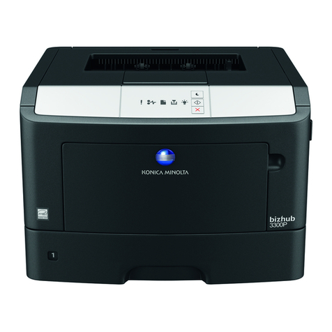 Konica Minolta bizhub 3300P User manual