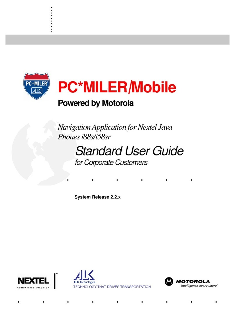 ALK PC*MILLER I58SR User manual