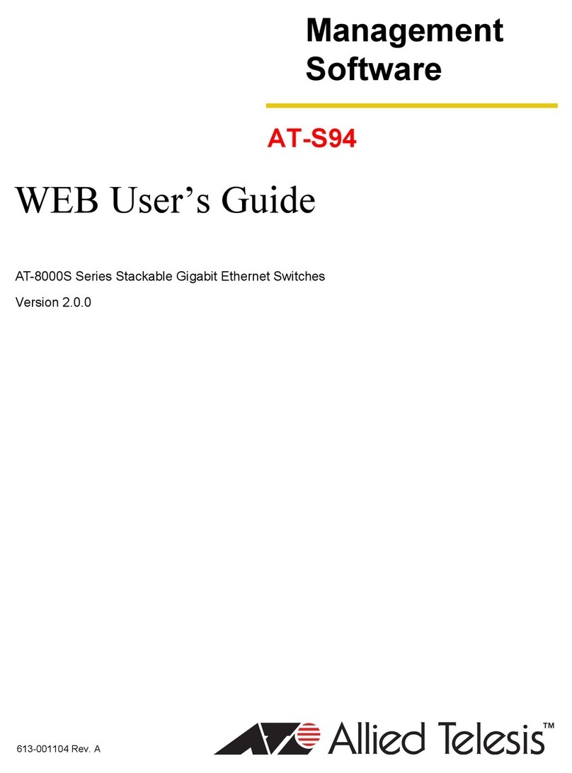 Allied Telesis AT-8000S Series user guide