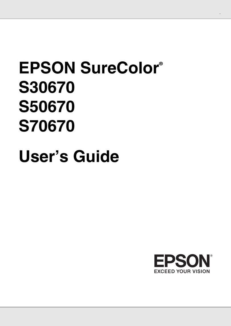 Epson SureColor S30670 User manual