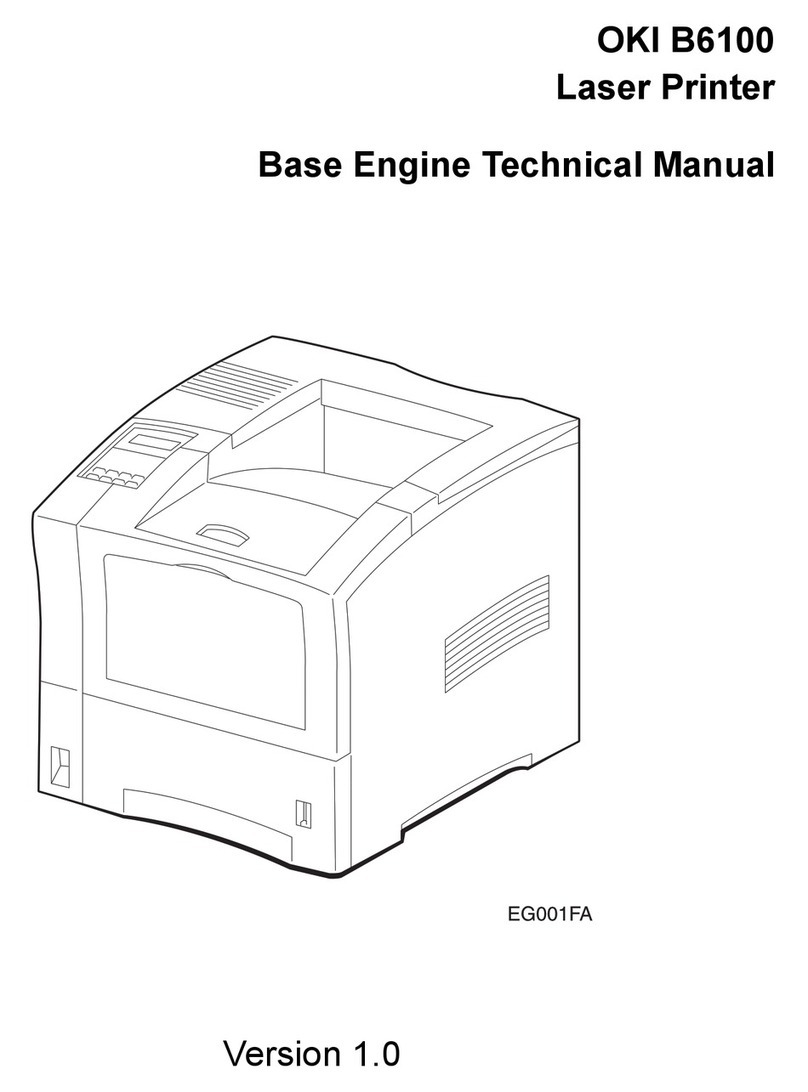 Oki B 6100 User manual
