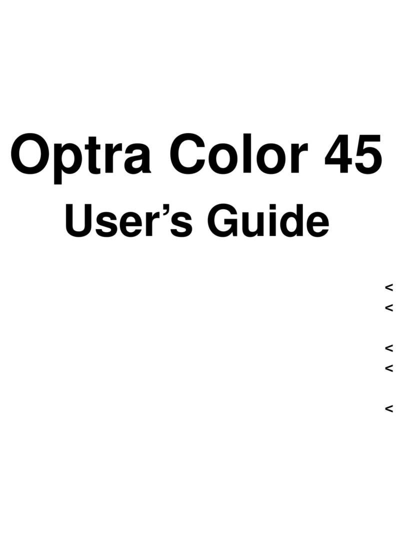 Lexmark Optra Color 45 User manual