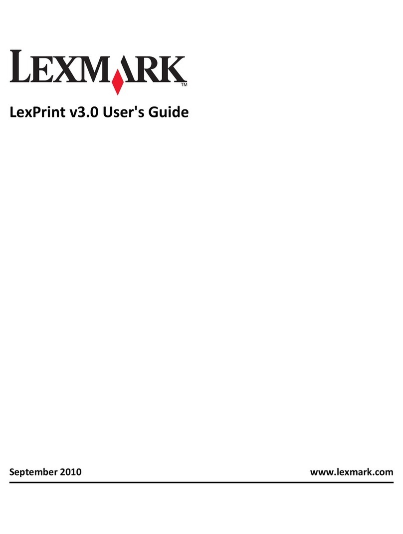Lexmark LexPrint user guide
