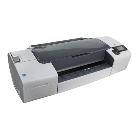 HP Designjet T1300 User manual