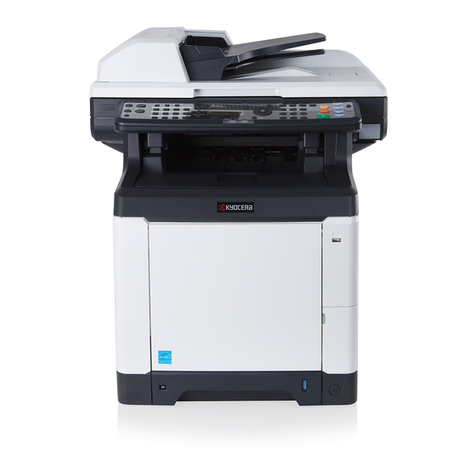 Kyocera ECOSYS FS-C2126MFP User manual