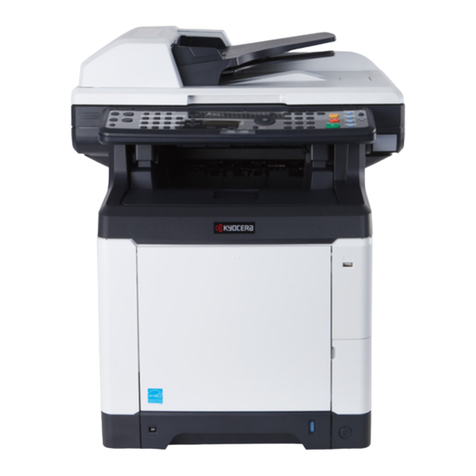 Kyocera ECOSYS FS-C2126MFP Installation and operation manual Kyocera ECOSYS FS-C2126MFP Installation and operation manual