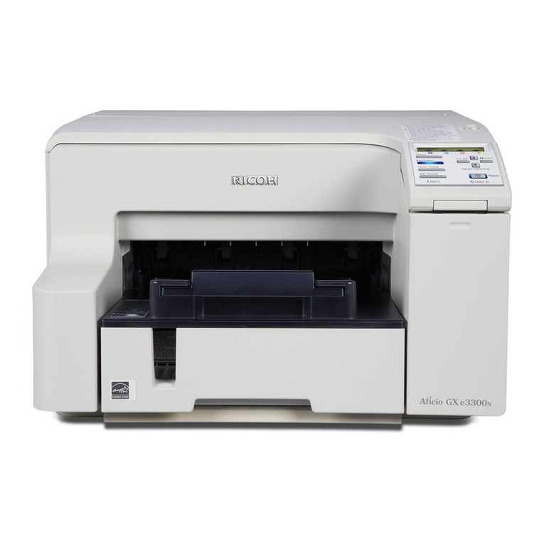 Ricoh Aficio GX e3300N user guide