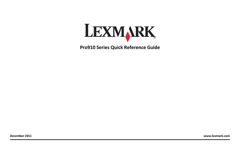 Lexmark Pro915 User manual