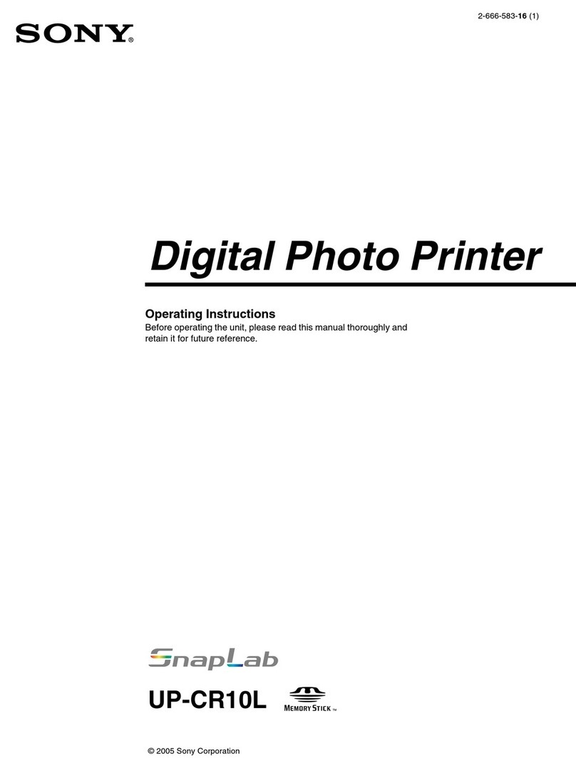 Sony UP-CR10L User manual