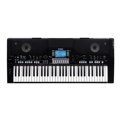 Yamaha PSR-S550 owner's manual