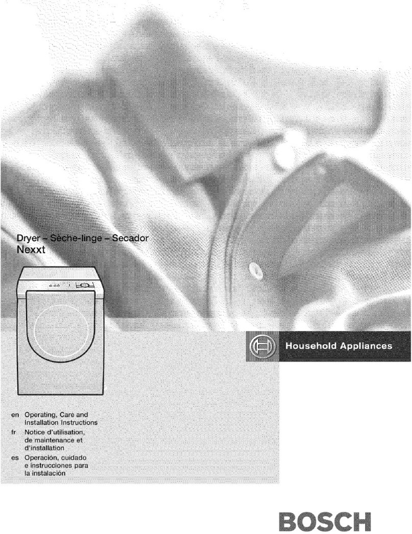 Bosch Nexxt Series Installation guide