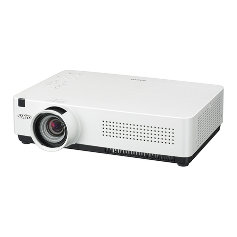 Sanyo PLC-WXU300 - 2500 Lumens User manual