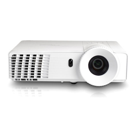 Optoma TX635-3D User manual