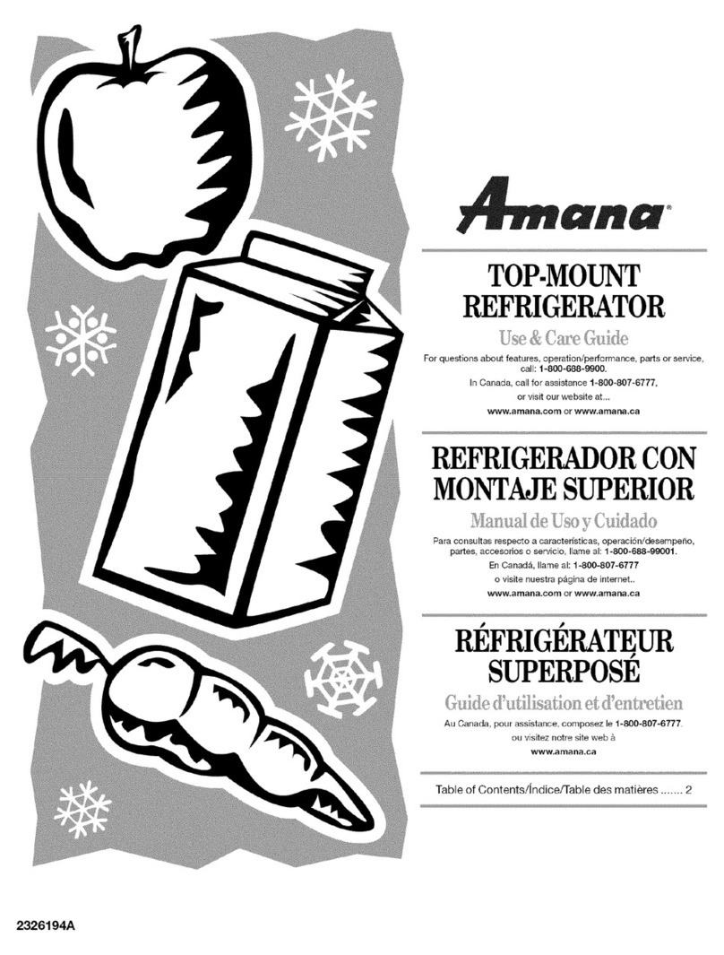 Amana 2326194A User manual Amana 2326194A User manual
