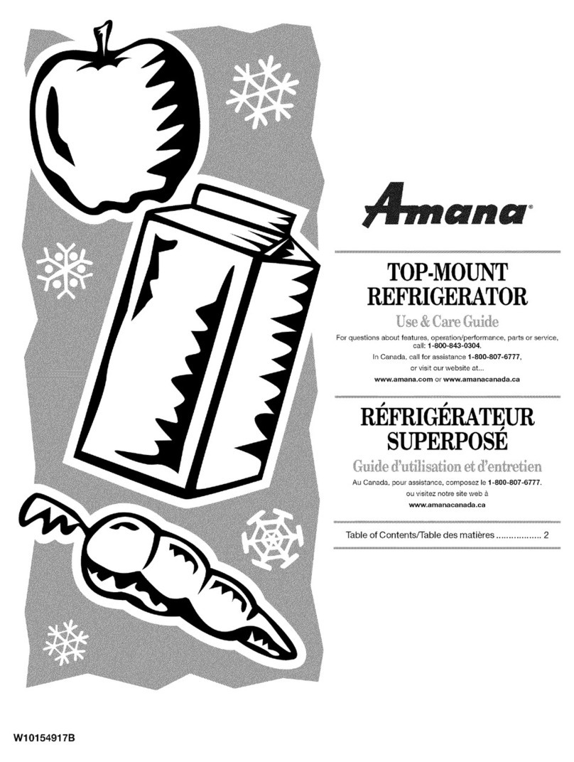 Amana W10154917B Use & care guide