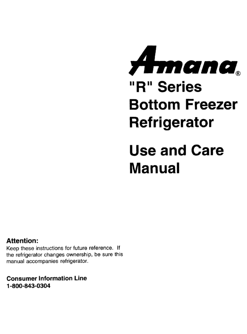 Amana R Series use and care manual