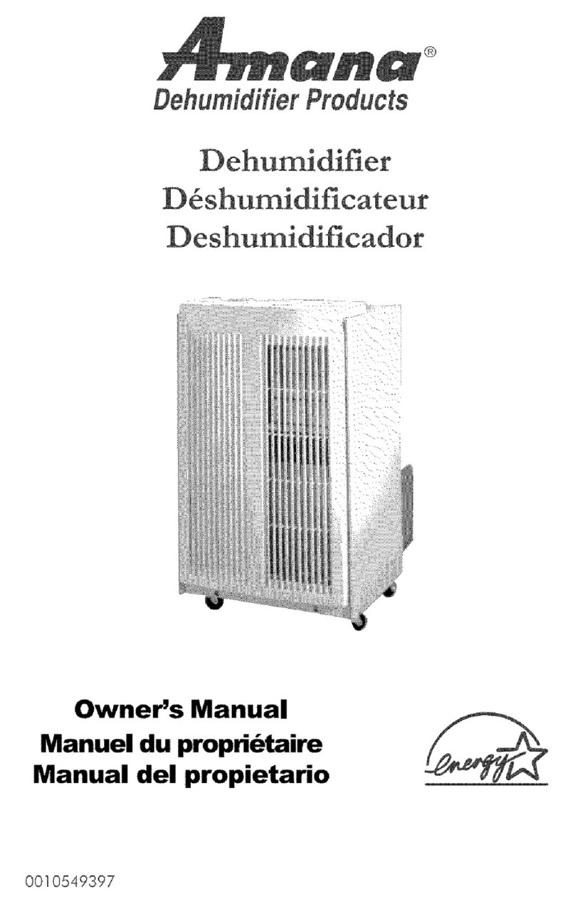 Amana D060E owner's manual