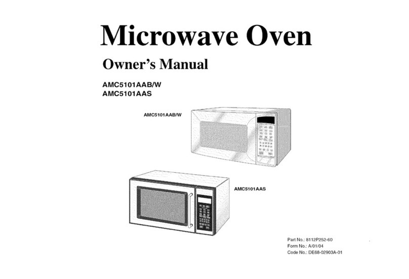 Amana AMC5101AAW User manual