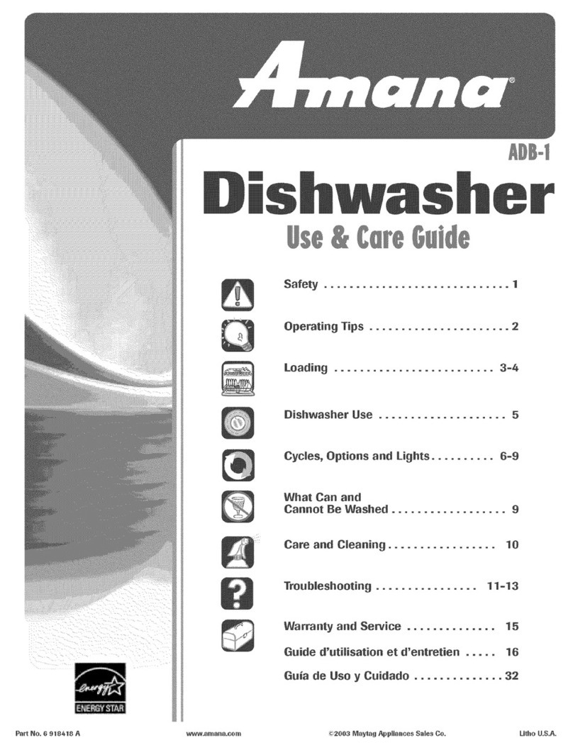 Amana ADB-1 User manual