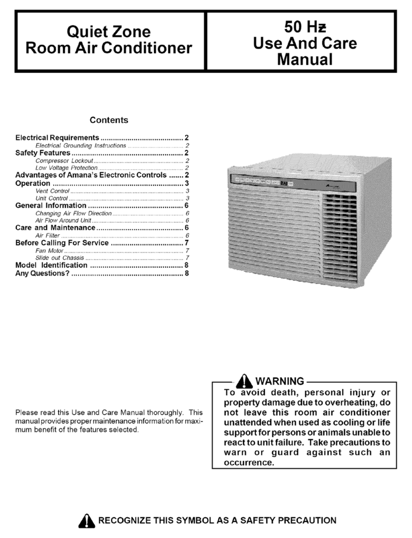 Amana 10M52TB-P1230808R use and care manual