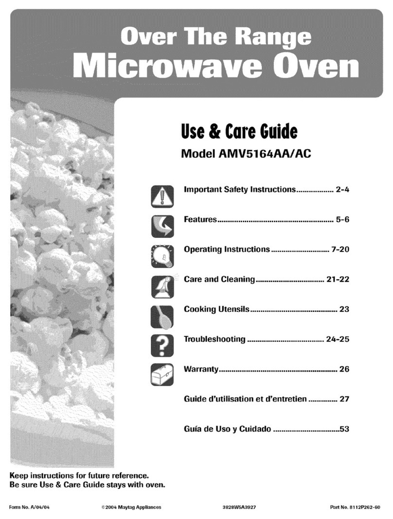Amana AMV5164AC User manual