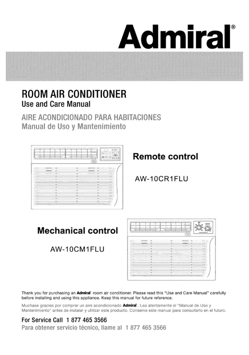 Admiral AW-10CM1FLU use and care manual