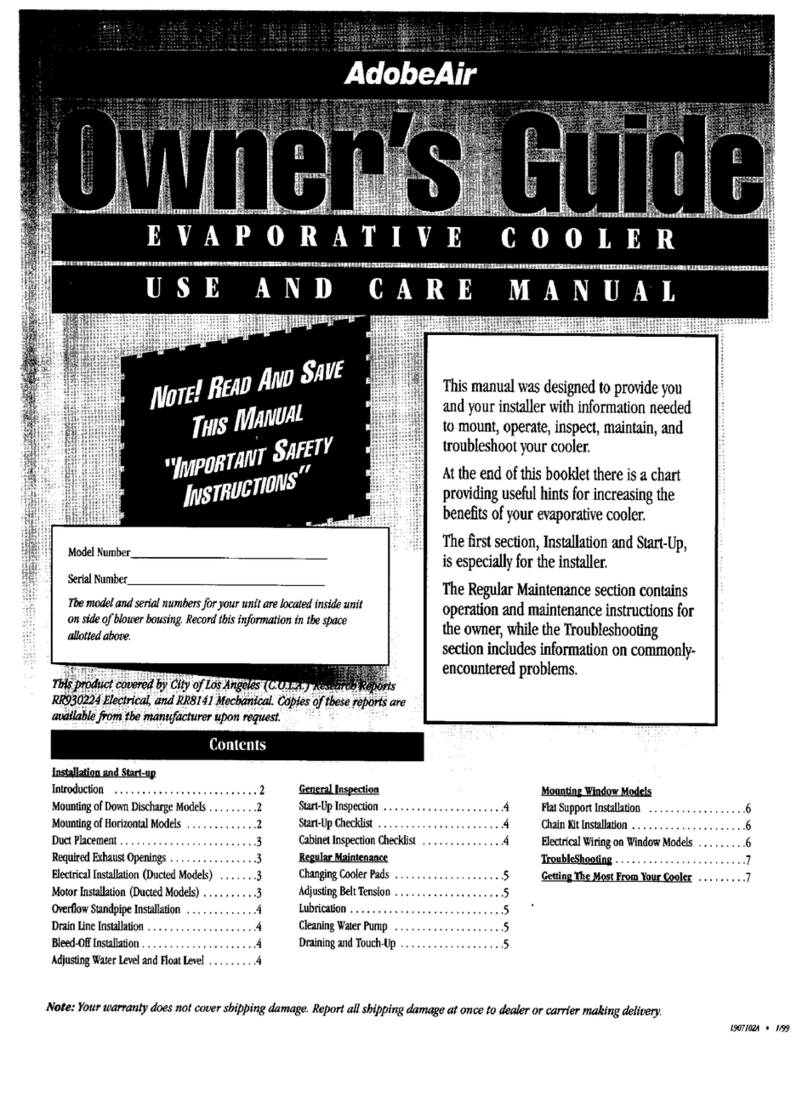 AdobeAir RS872 User manual AdobeAir RS872 User manual