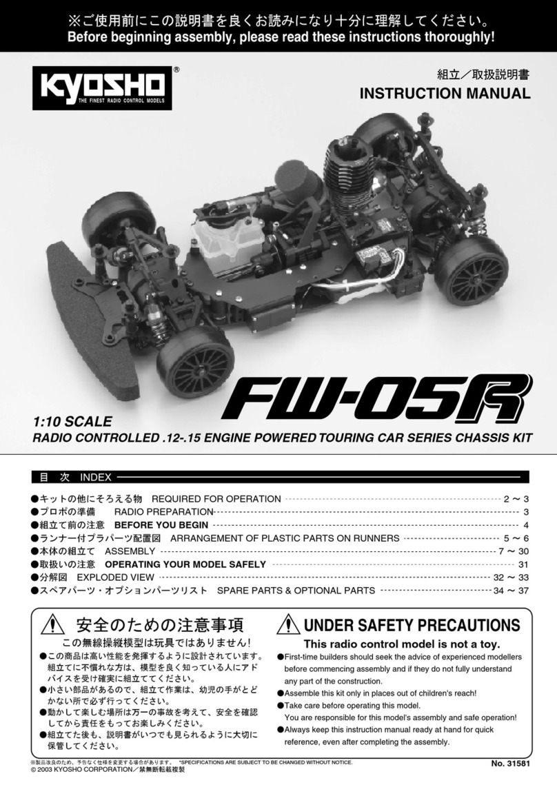 Kyosho FW-05R instruction manual