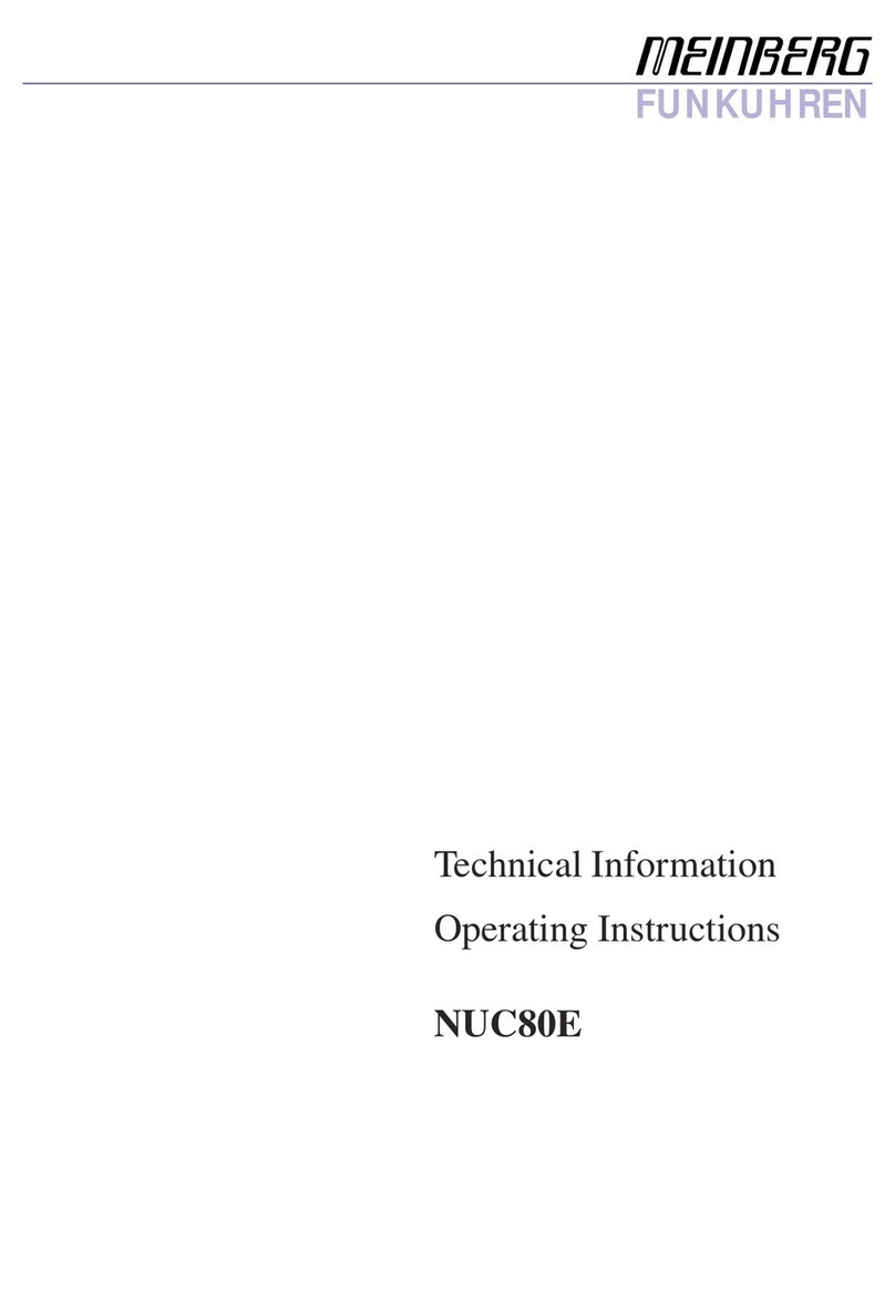 Meinberg NUC80E User manual