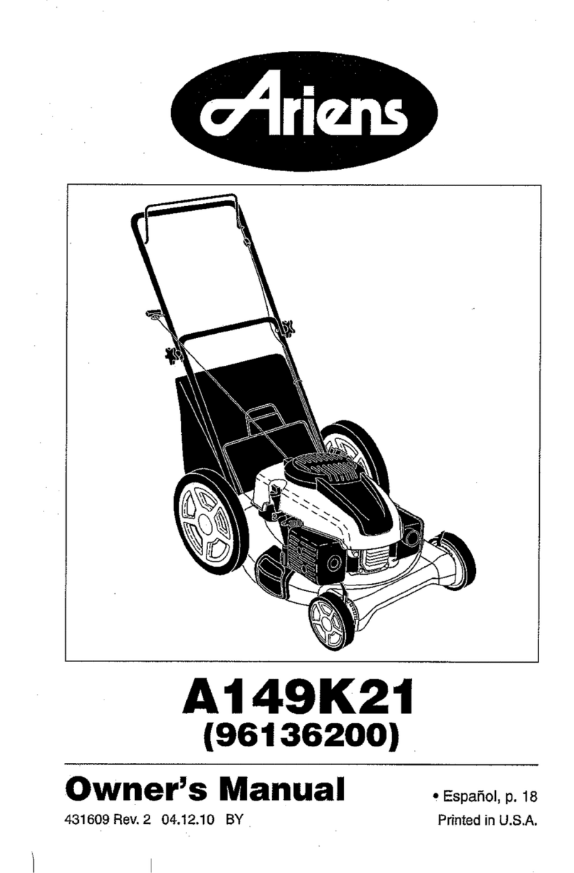 Ariens A149K21 (96136200) User manual