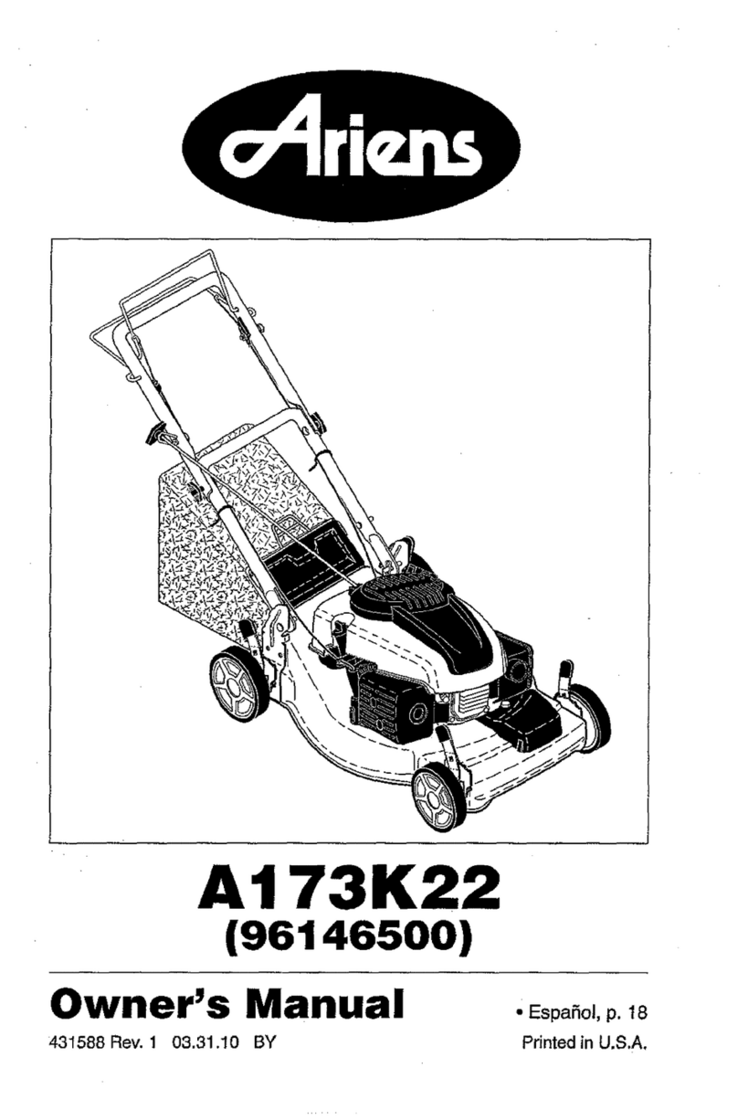 Ariens A173K22 (96146500) User manual