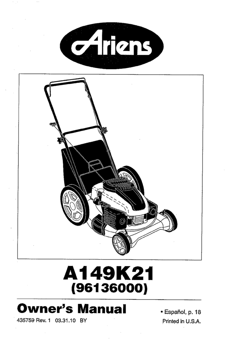 Ariens A149K21 (96136000) User manual