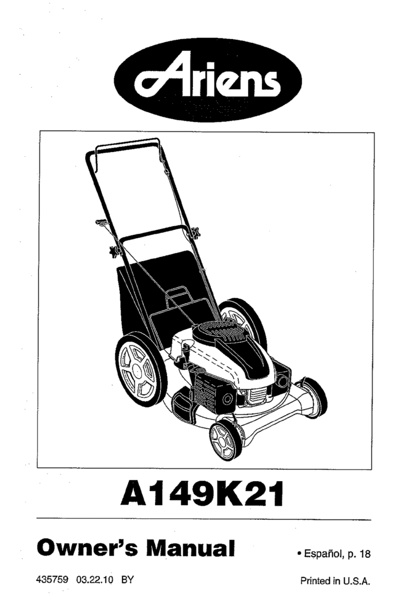 Ariens A149K21 (96136000) User manual