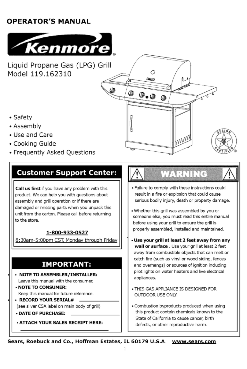 Kenmore 119.162310 Operator's manual