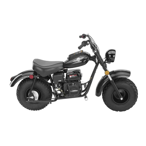 Baja motorsports MB165 owner's manual