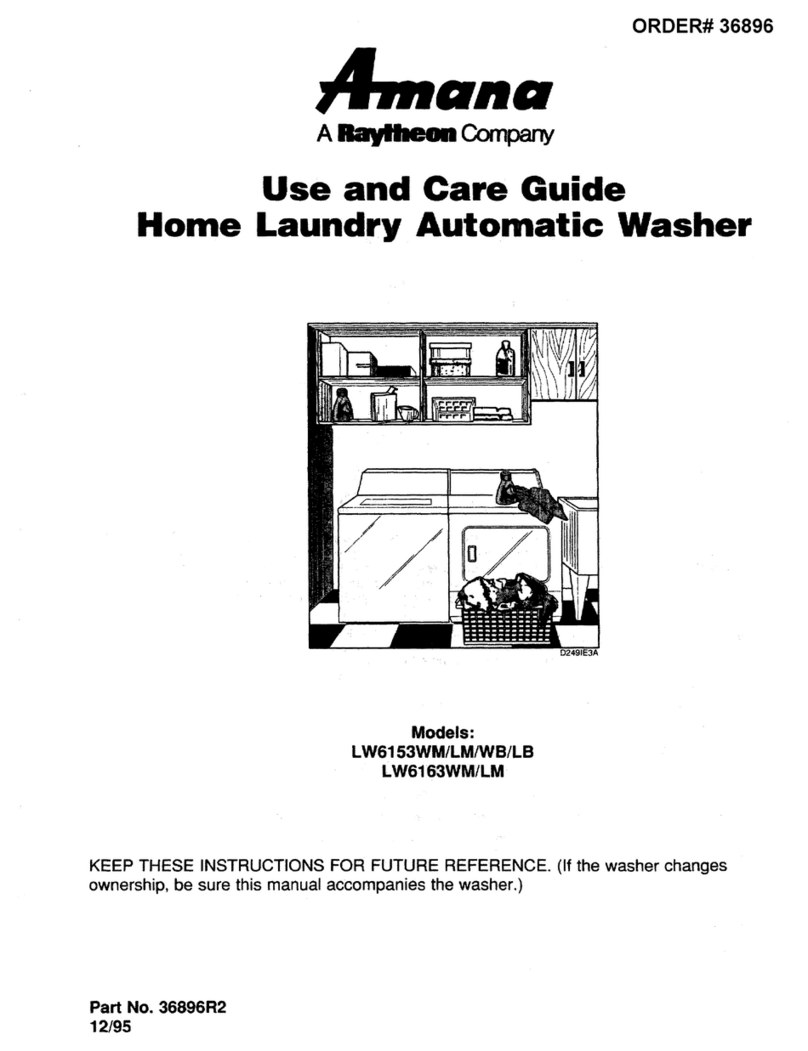 Amana LW6153LM User manual