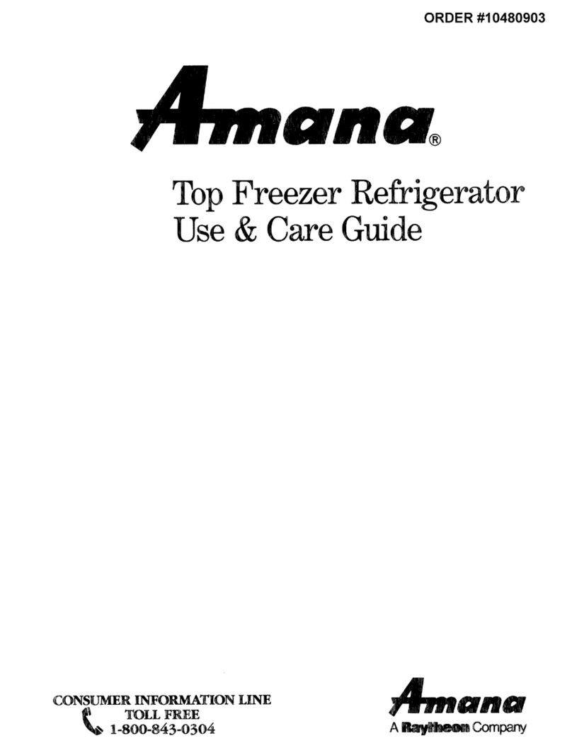 Amana TX21A3W-P1181504WW Use & care guide