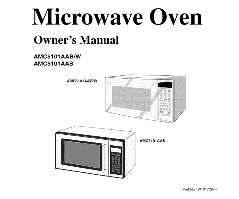 Amana AMC5101AAB owner's manual